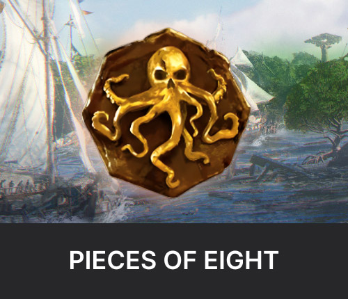 Skull and Bones Pieces of Eight Boost